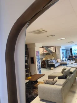 Specchio design Golden wood di Ozzio a prezzo scontato