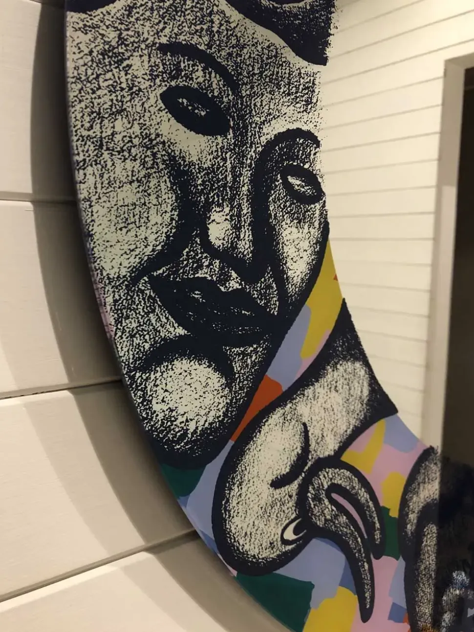 Specchio design Plumcake di Glas italia scontato -50%