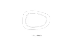 Specchio Miami vice di Ozzio in stile design SCONTATO  affrettati