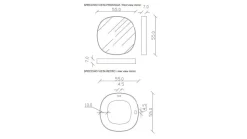 Specchio modello Lumiere di Riflessi a prezzi convenienti
