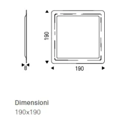 Specchio moderno Glenn magnum di Cattelan italia a prezzo scontato