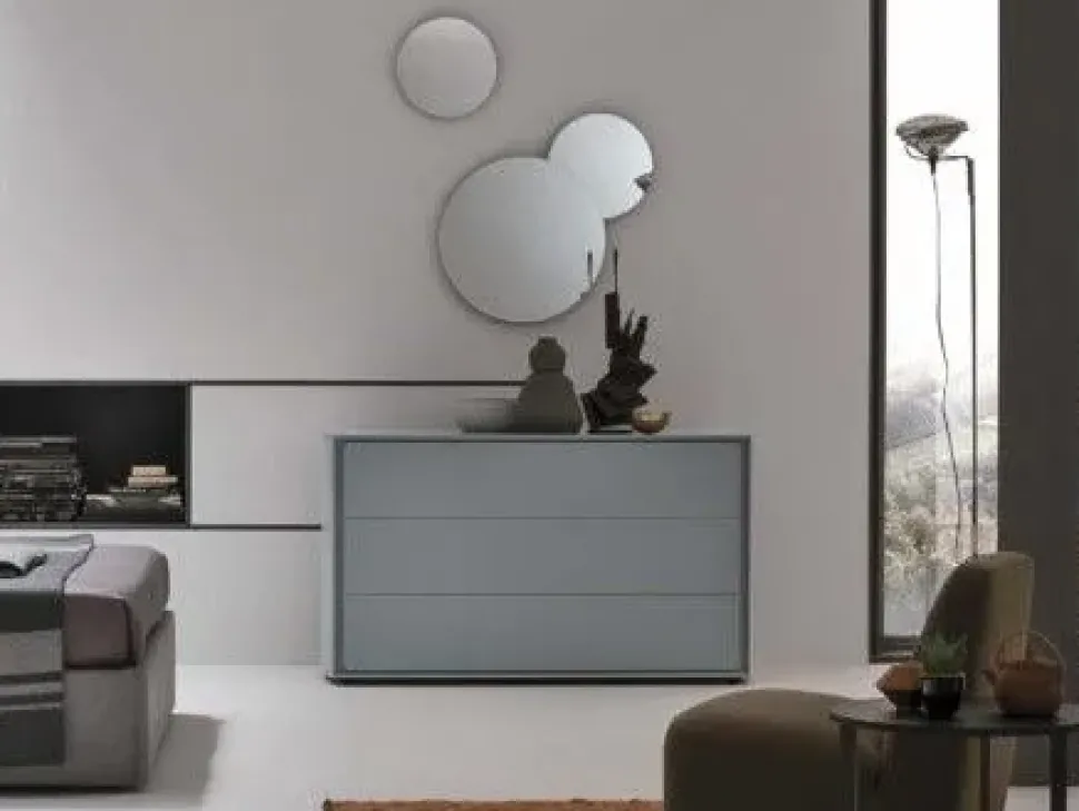 Specchio moderno Kit 3 bolle di Tomasella in Offerta Outlet