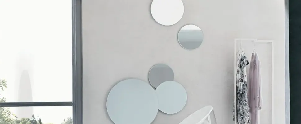 Specchio moderno Kit 3 bolle di Tomasella in Offerta Outlet