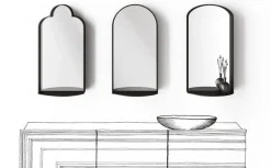 Specchio Windows di Minotti italia in stile design SCONTATO