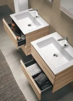 Syntesy 60 m1 surf Baxar: mobile bagno sospeso A PREZZI OUTLET