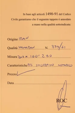 Tappeto Classico in lana  modello Hamadan a prezzi outlet