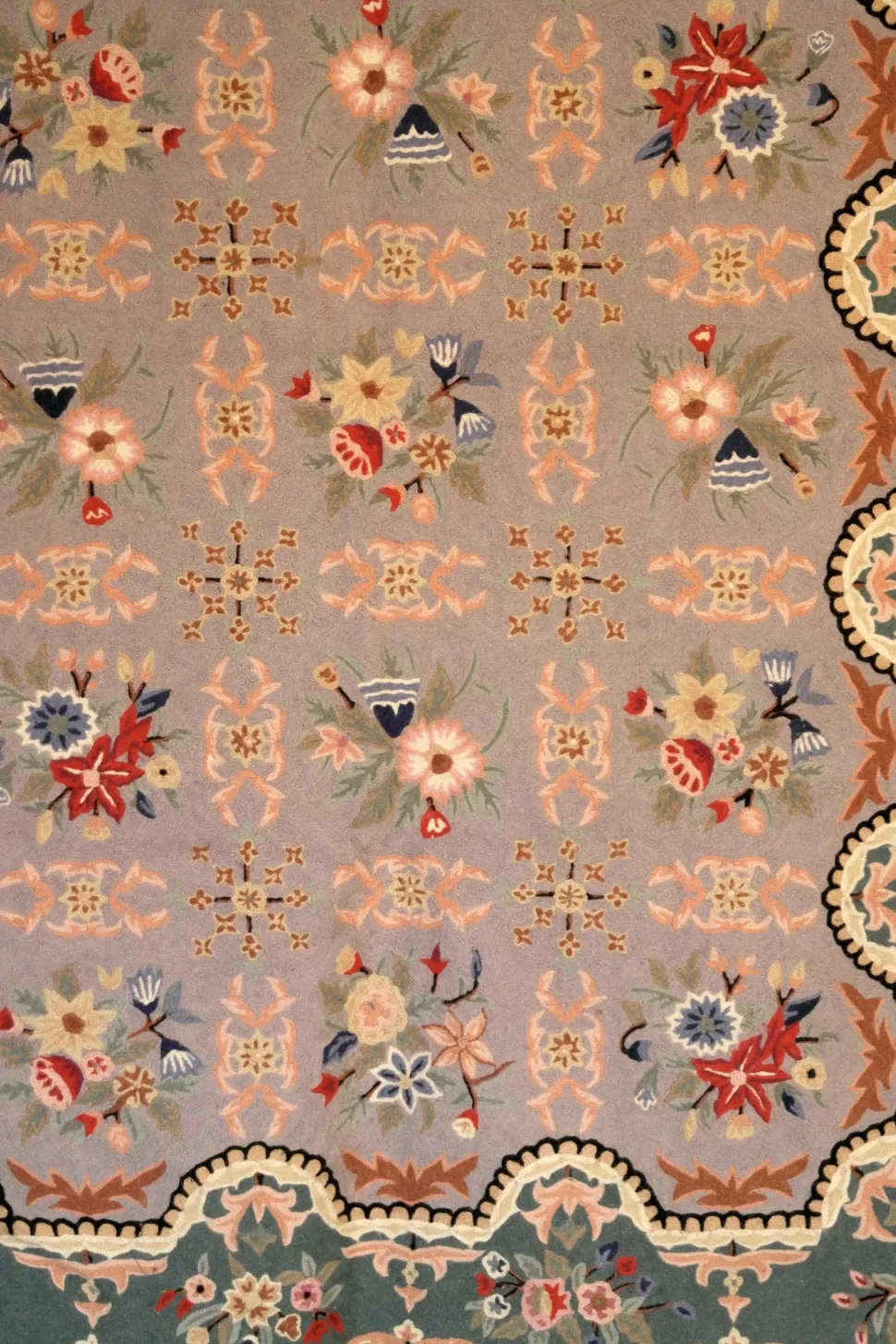 Tappeto classico rettangolare in lana Chainstich cm.140x200 di Sitap in Offerta Outlet