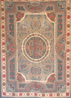 Tappeto in lana classico rettangolare Chainstich cm.140x200 di Sitap a prezzo ribassato