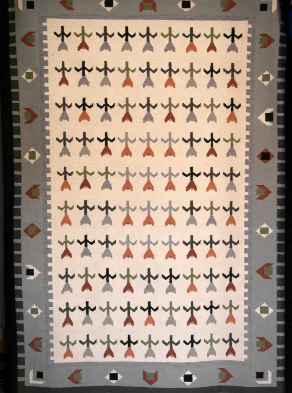 Tappeto in lana moderno rettangolare Sophia cm.180x250 di Sitap in Offerta Outlet