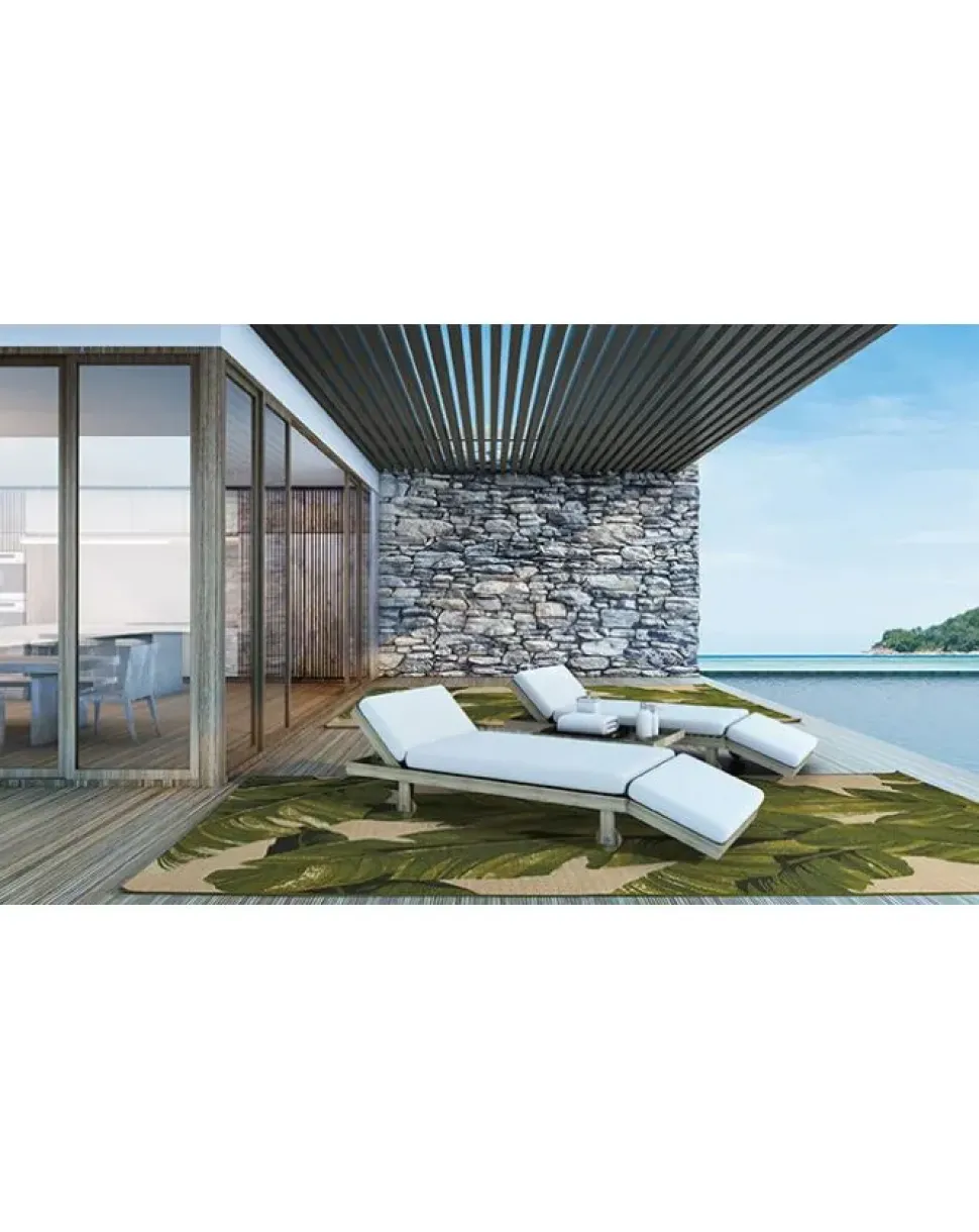 Tappeto Jungle Mood Amazzonia: rettangolare, moderno, forte sconto!