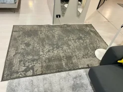 Tappeto Moderno in fibra sintetica  modello Relief con forte sconto