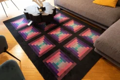 Tappeto Moderno rettangolare  modello Disegno country modello primavera  in offerta