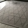 Tappeto Moderno rettangolare  modello Tappeto doimo salotti zig zag scontato con forte sconto