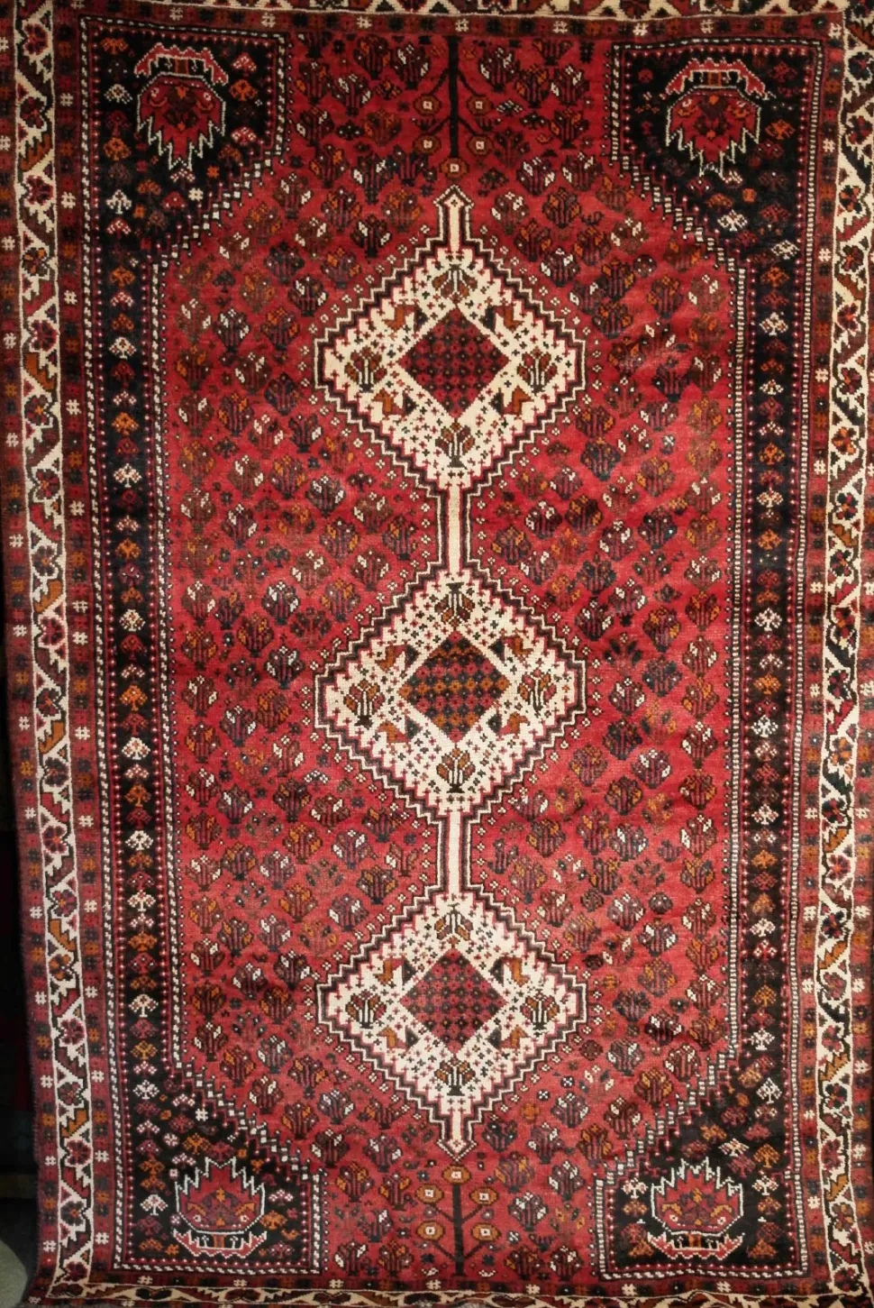 Tappeto rettangolare classico in lana Persiano Shiraz cm.165x255 di Sitap a prezzo Outlet