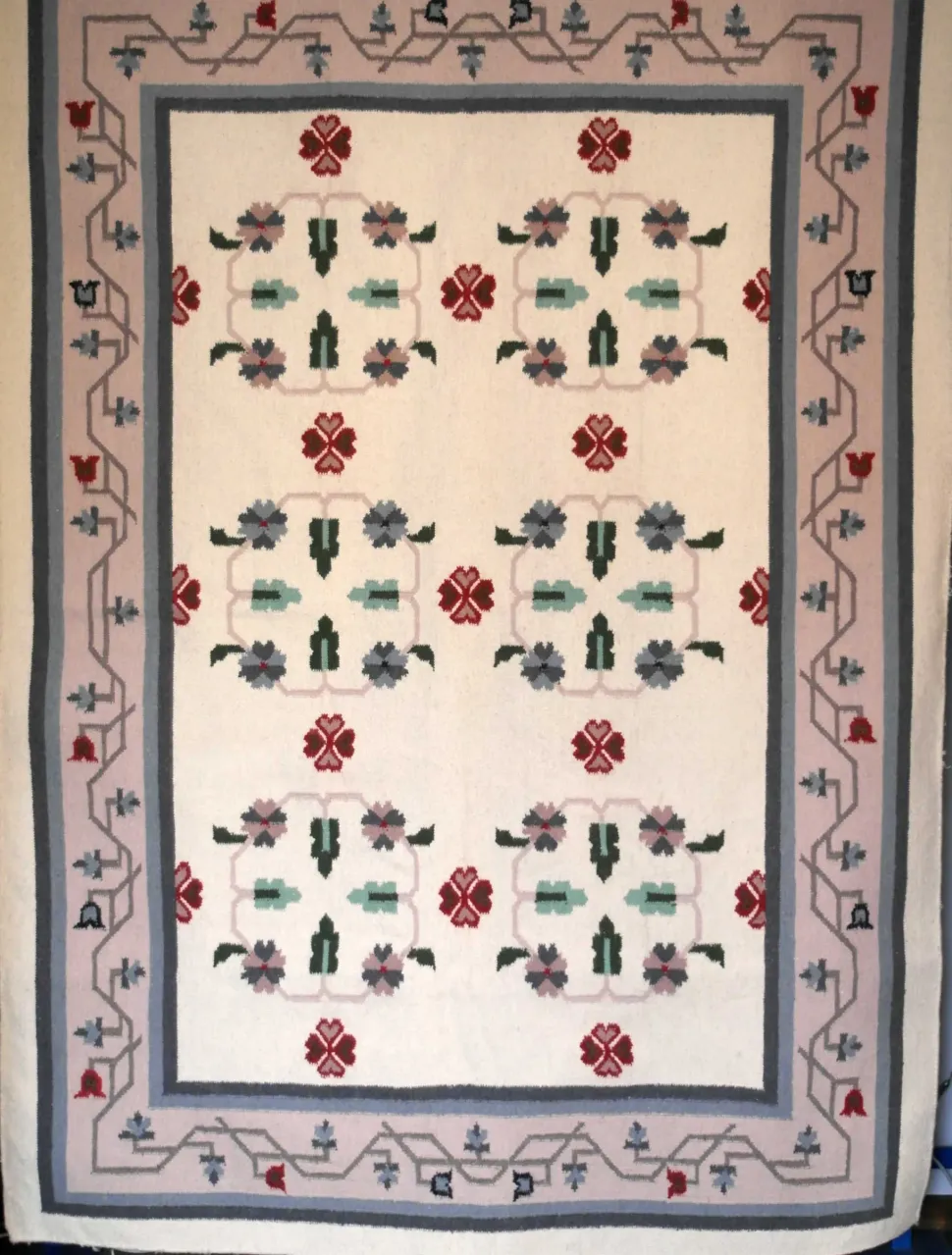 Tappeto rettangolare in lana Vaasa cm.170x240 di Sitap a prezzo scontato