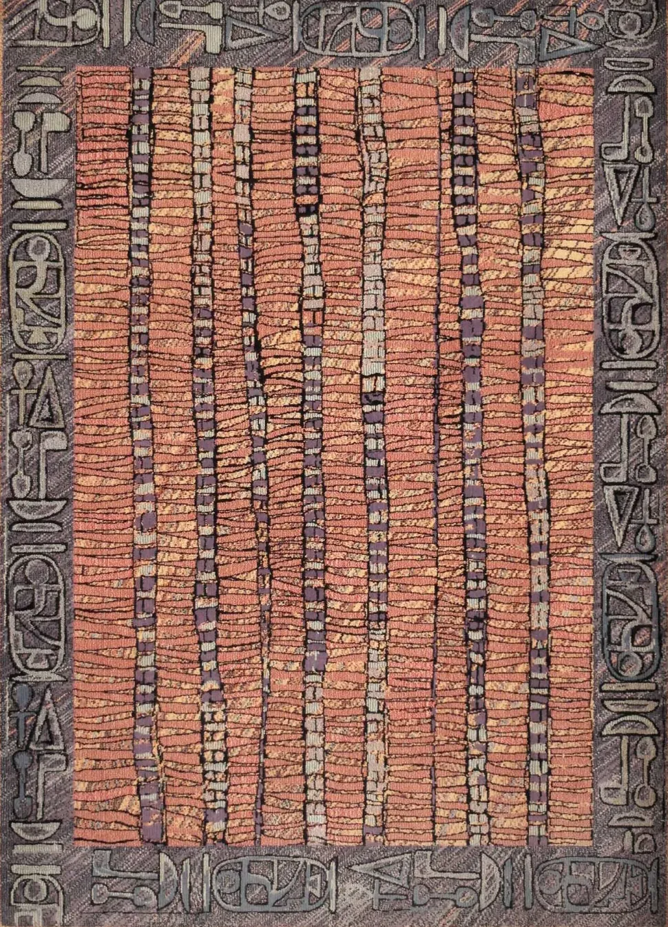 Tappeto rettangolare in stile moderno Xenon Sitap a prezzo Outlet