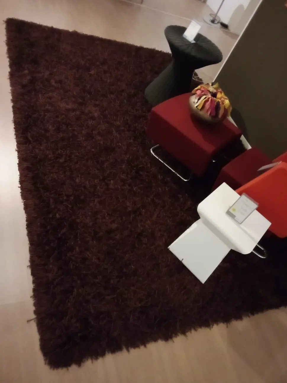 Tappeto rettangolare modello Shine moro Cigierre con sconti imperdibili