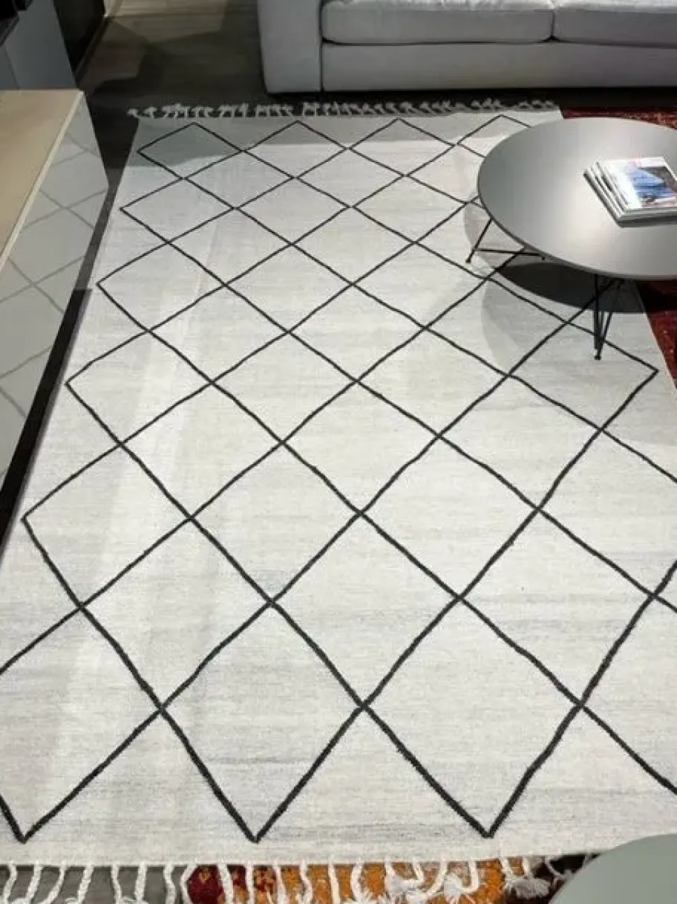 Tappeto rettangolare moderno Bereber Artigianale a prezzo Outlet