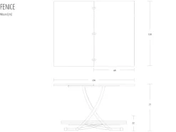 Tavolino Altacom modello Fenice in OFFERTA OUTLET