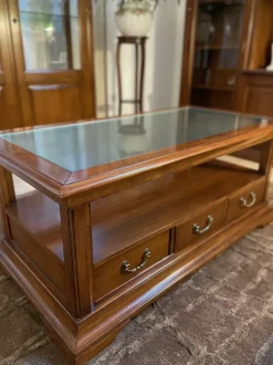 Tavolino Artigianale modello Tavolino da salotto classico edera in OFFERTA OUTLET