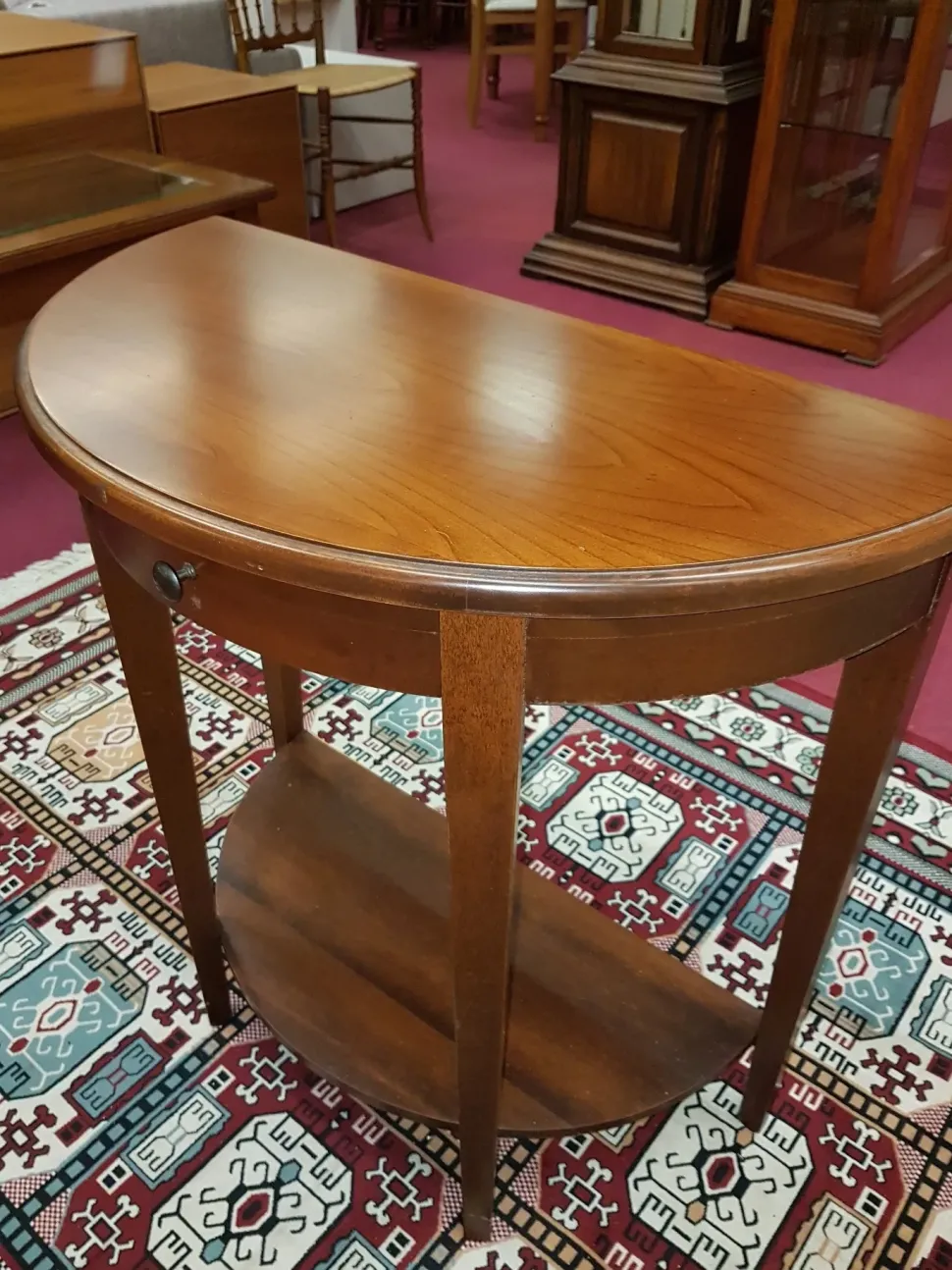 Tavolino Artigianale Tavolino ciliegio scuro OFFERTA OUTLET