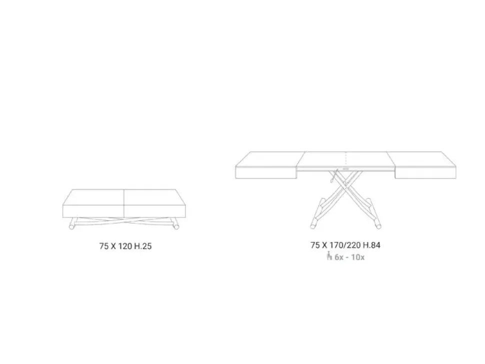 Tavolino Box della marca Ozzio a prezzi outlet - 30%