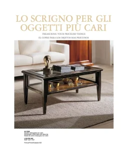 Tavolino classico F558 di Falegnameria italiana a prezzo scontato