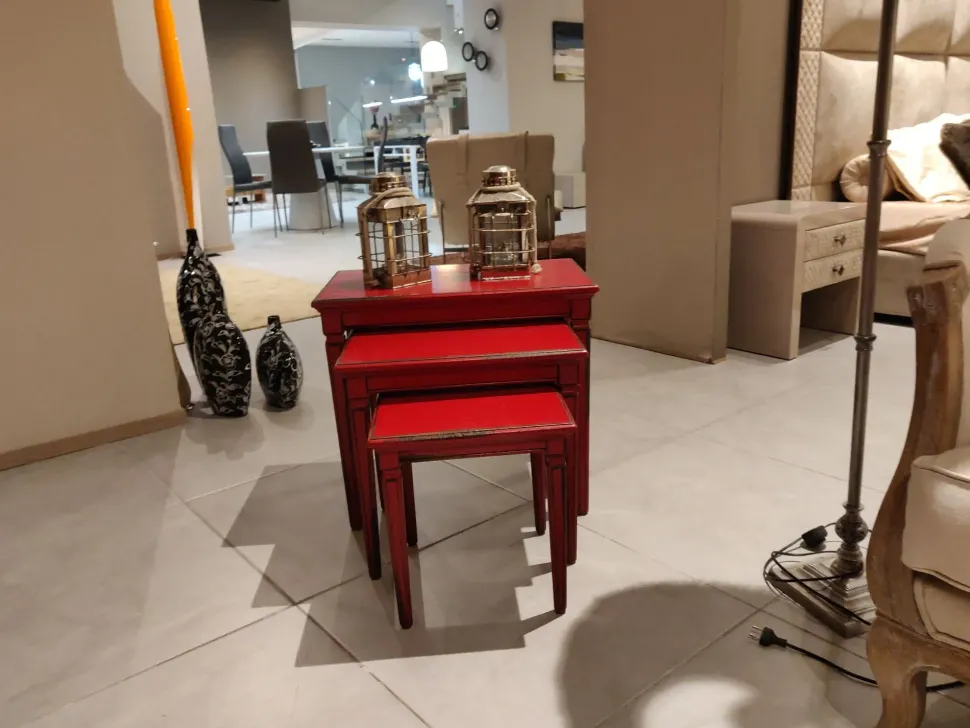 Tavolino classico Tris tavolini di Origine a prezzo scontato