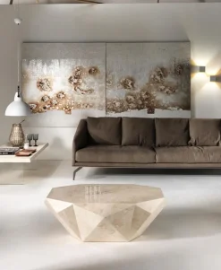 Tavolino design Diamond medium di Stones a prezzo ribassato