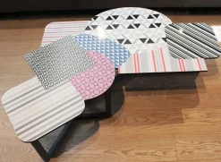 Tavolino design Doppler low di Bonaldo a prezzo ribassato