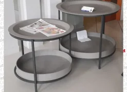 Tavolino design Sleet di Dialma brown a prezzo ribassato