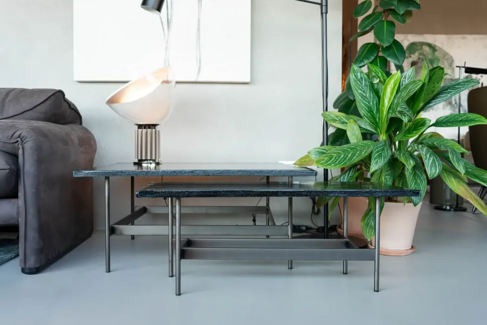 Tavolino design Waves di Fiam a prezzo scontato