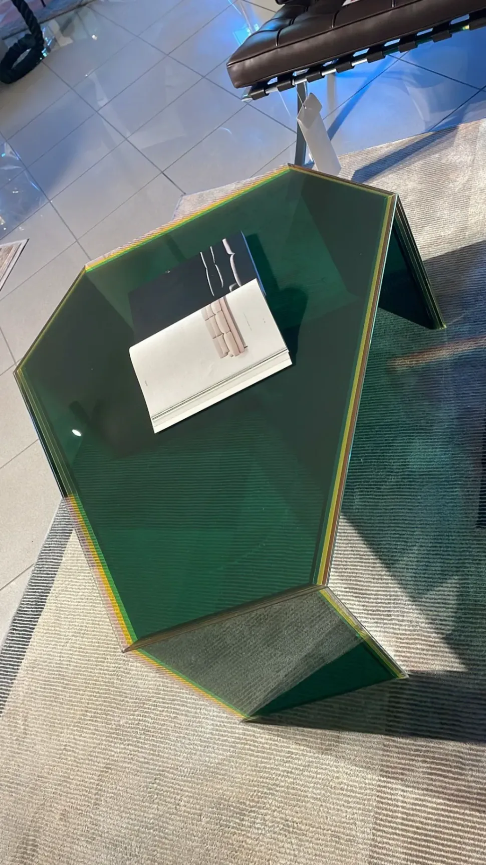 Tavolino Glas italia modello Bisel in OFFERTA OUTLET