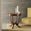 Tavolino in stile classico modello Tavolino rotondo liberty in noce scontato del 40% di Artigianale con sconti imperdibili