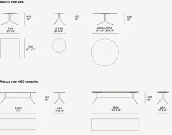 Tavolino in stile design modello Mondrian di Poliform a prezzi imbattibili