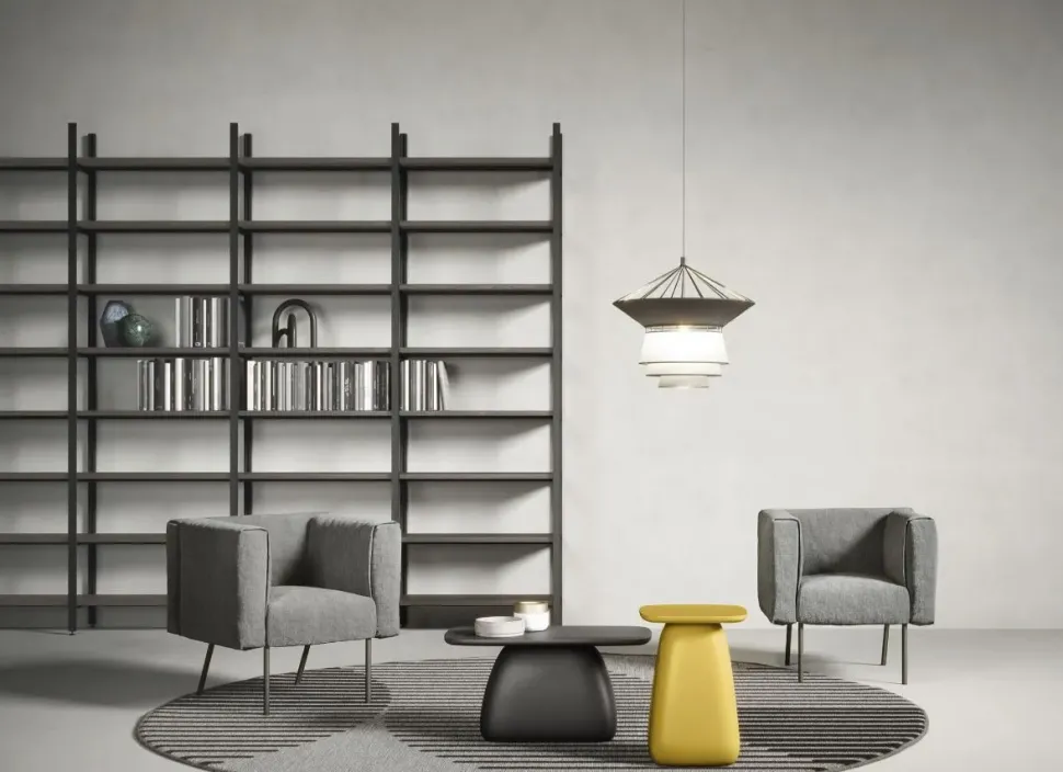 Tavolino in stile design modello Cliff di Novamobili a prezzi imbattibili affrettati