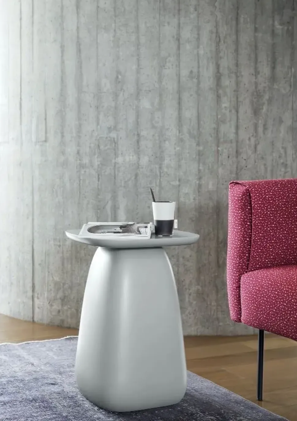 Tavolino in stile design modello Cliff di Novamobili a prezzi imbattibili affrettati