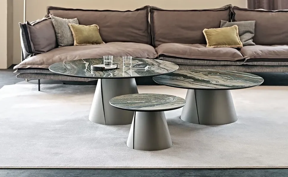 Tavolino in stile design modello Albert keramik di Cattelan italia a prezzi imbattibili