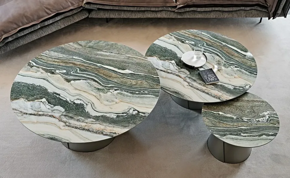 Tavolino in stile design modello Albert keramik di Cattelan italia a prezzi imbattibili