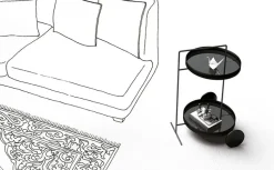 Tavolino in stile design modello Atollo di Minotti con sconti imperdibili