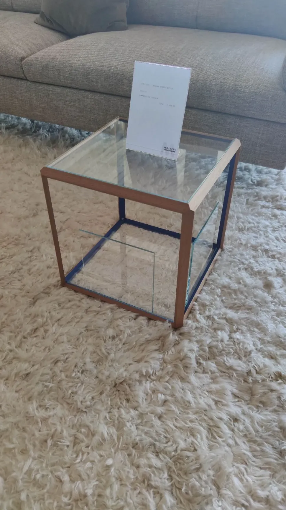 Tavolino in stile moderno modello 45° di Molteni & c a prezzi imbattibili