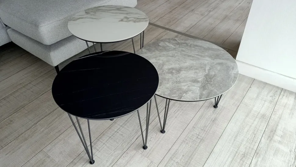 Tavolino in stile moderno modello Piramide di Maconi a prezzi imbattibili