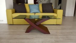 Tavolino In vetro della marca Maconi con forte sconto