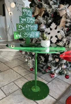 Tavolino Maconi modello Coffee table crystal in OFFERTA OUTLET