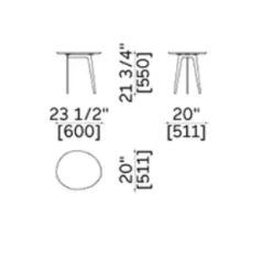 Tavolino modello Flowers di Lema a prezzo scontato