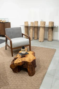 Tavolino modello Kauri slice di Riva 1920 a prezzo scontato