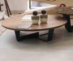 Tavolino modello Kohi wood di Riva 1920 a prezzo ribassato