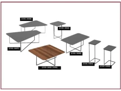 Tavolino modello Selfy di Egoitaliano a prezzo scontato