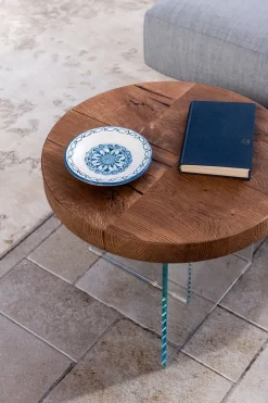 Tavolino modello Tavolino tondo diam 50 air di Lago a prezzo scontato