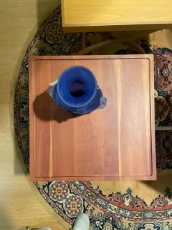 Tavolino modello Tavolino ring quadrato di Artigianale a prezzo scontato